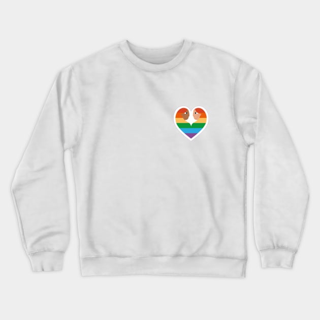 Love is Love Crewneck Sweatshirt by damppstudio